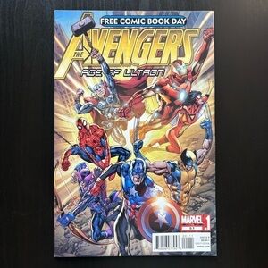 AVENGERS 0.1 AGE OF ULTRON FCBD GIVEAWAY PROMO AMAZING SPIDER-MAN
